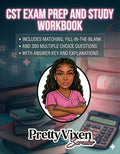 Pretty and Paid CST Study guide and Workbook by Pretty Vixen Scrubs